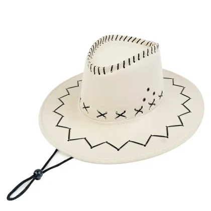 European and American Jazz Hats & Cowboy Hats for Outdoor Performances