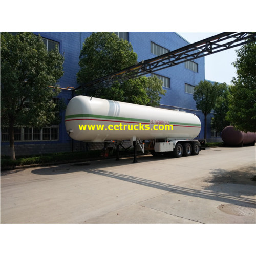 54m3 Tri-axle Propane Gas Delivery Trailers