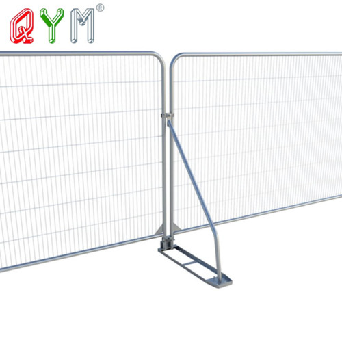 Barrière de contrôle des foules clôture temporaire pour le chantier de construction