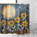 peva printing shower curtain sets