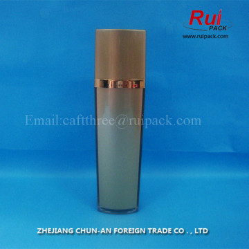 high quality elegant acrylic bottle,gold color acrylic bottle for cosmetic