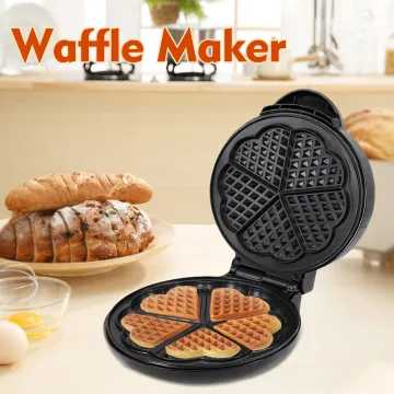 Mini Waffle Maker Waffle Machine for Individual Waffles Paninis Hash brown Breakfast Lunch or Snacks Waffle Maker