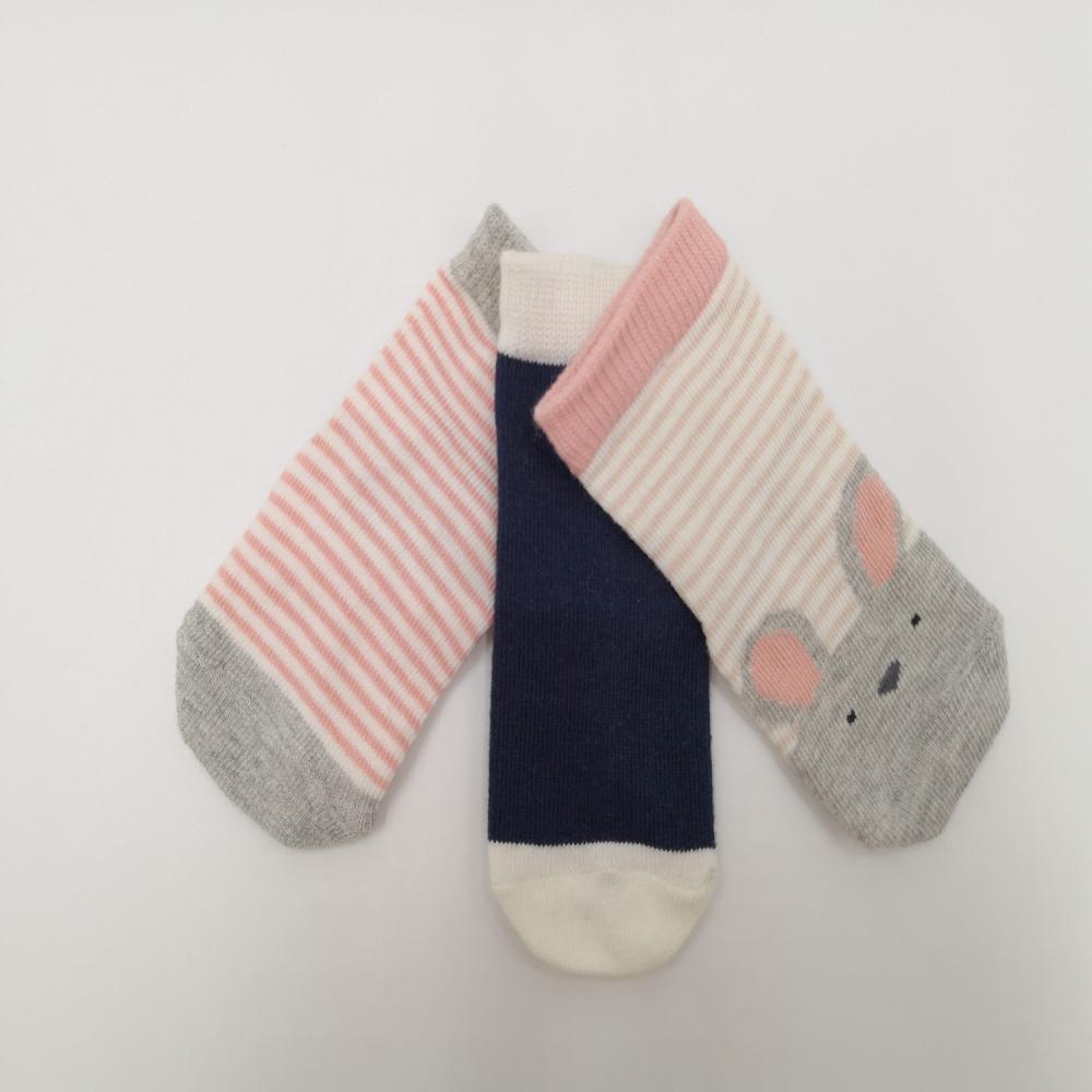 chaussettes de coton pour bébé en gros