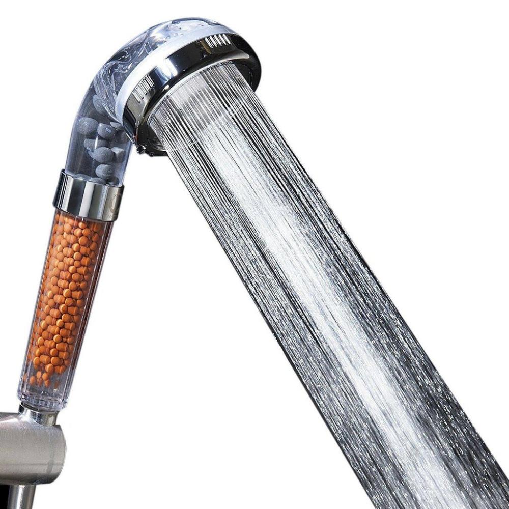 Filtered Shower Head High Pressure Water Saving Ionic Handheld Showerhead Filtered