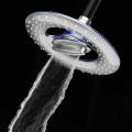ABS wall mounted square rainfall shower head set