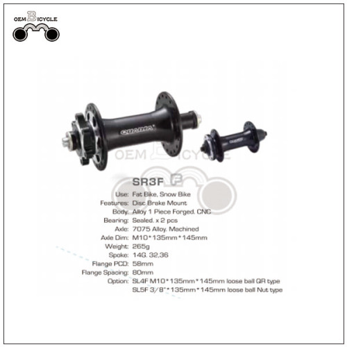 Wholesale top quality novatec fat bike hub