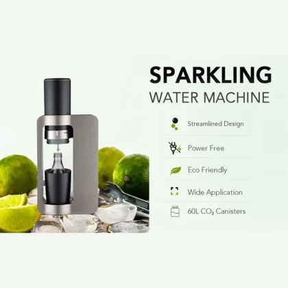Soda and Sparkling Water Maker: Hot Soda Maker Machine
