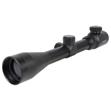 Luger 3-9x40 Scope: Red or Green Illuminated Optical with 5 Brightness Levels & Free Mounts