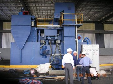 rotor blasting machine