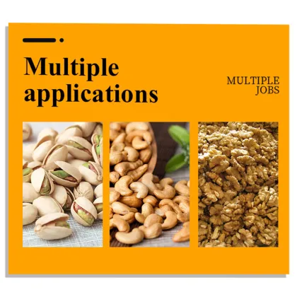 Automatic Peanuts and Nuts Processing Machine