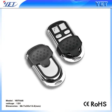 4 channel wireless rf remote control switch for sliding door YET045