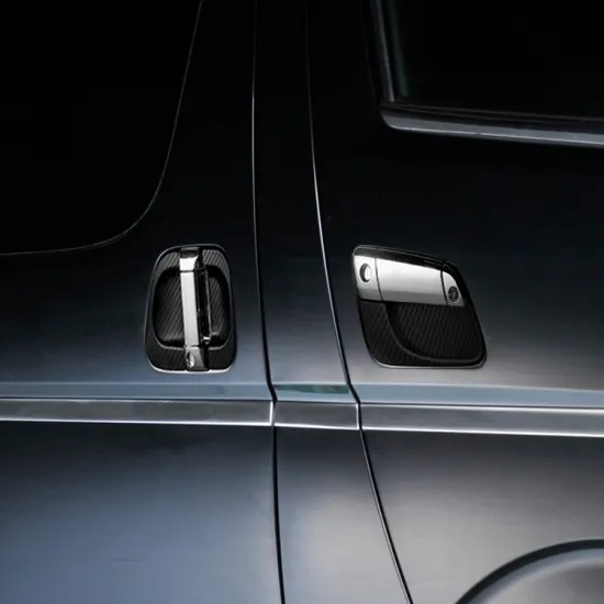 Custom Logo Anti-Scratch Handle Door Bowl Badge for Toyota Hiace 200 (2005+)