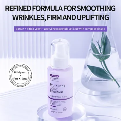 Private Label Natural Pro-Xylane 80ml Facial Lotion - Anti-Wrinkle, Moisturizing, Anti-Aging for Dry & Sensitive Skin