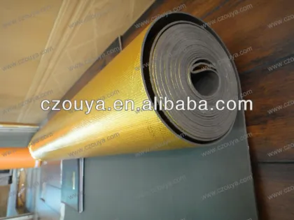 2mm Beautiful soundproof insulation EVA gold foil