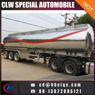 40m3 38m3 5454 Saudi Oil Semitrailer Aluminum Alloy Fue Tank Trailer