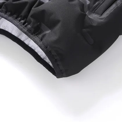 Zero Down Inflatable Vest for Men: Adjustable Temperature Outdoor Jacket