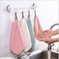 Microfiber Fleece Cleaning Hand Toalhas para cozinha