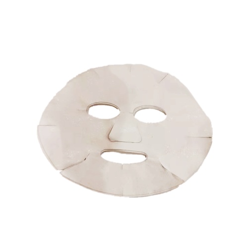 Feuille de masque facial en or rose