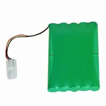 Rechargeable Battery Pack, NiMH, Sized AA, with 1,800mAh Capacity, 12V Nominal Voltage
