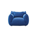 2022 Sofa Recliner Fesyen Baru Elegant Living Room Recliner Lounge Chaise Modern Arm Sofa Chair 3D Fabric Single Double Chair