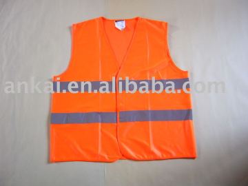 Reflective safety vest Roadway safety clothing
