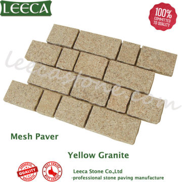 LEECA Amarelo Intertravamento Granito Casa de Cable