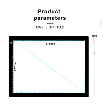 3 Color Temperatures LED Tracing Drawing Board Tattoo