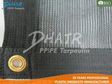Hot sales Black Leno pe Tarpaulin