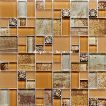 Glass Mosaic Sheet Factory with Competitive Price BDS-138