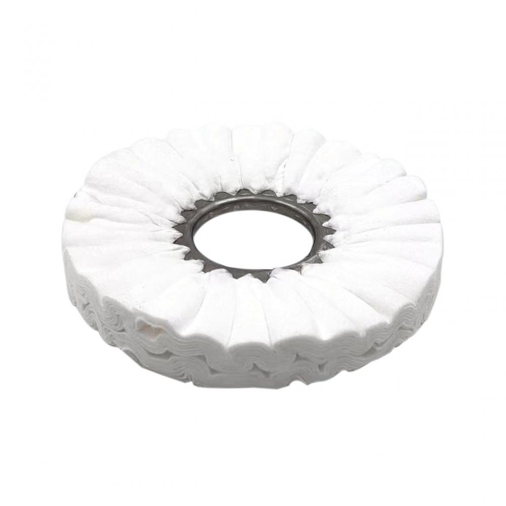 White cotton oblique cutting wind wheel