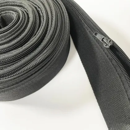 zipper sleeve braided cable management sleeve