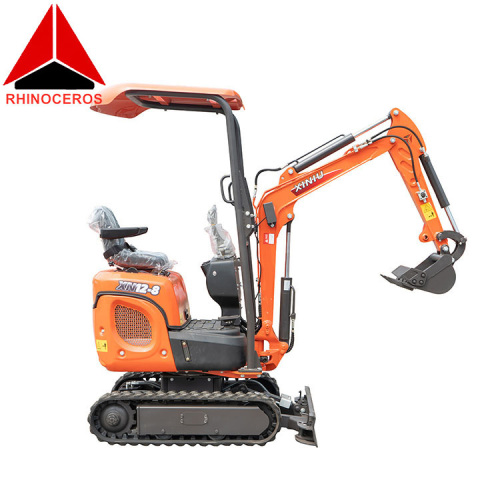 Irene XN12-8 1ton Mini Excavador /Capacidad de cubo 0.025-0.08M3 MAQUINARIA DE MOVIMIENTO DE TIERRA CON BURMAZADOR