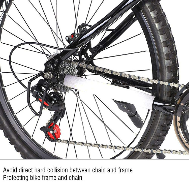 Bike ea Baesekele Chain Frame Mosireletsi Sekoaelo Pad