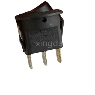 Universal AC & DC RED Actuators with Illuminated 3Pin ON/OFF Rocker Switch: Original Manufacturer