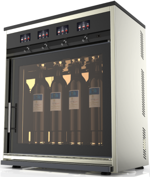 Vending machine wine dispenser 4 bottles