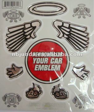 PVC & PET car stickers and decals JD-00001