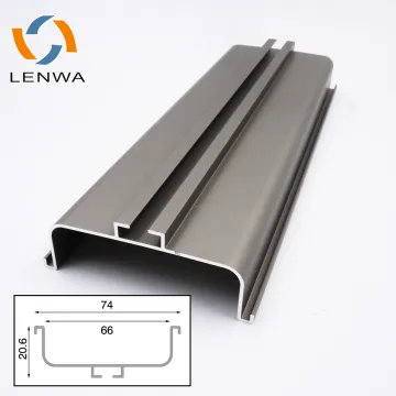 Lenwa Extrusion Factory Hafele Type Gola Aluminum Profile for Kitchen Cabinets