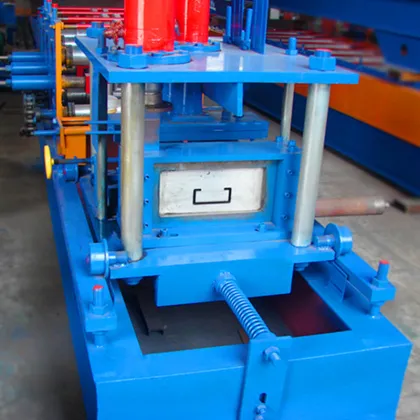 Building frame c z purlin roll forming machine
