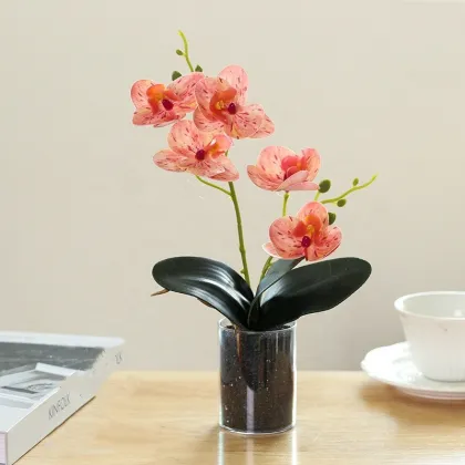 Artificial Orchid Plant for Wedding, Party, and Home Office Decor