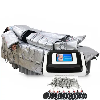 2025 Portable 3-in-1 Lymphatic Drainage Front Set Leg EMS Muscle Stimulator Compression Massager