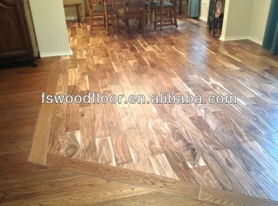 Natural Rustic small leaf acacia hardwood flooring