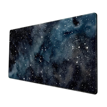 Hot Selling Customizable XXL Non-Slip Nature Rubber Starry Sky Gaming Mouse Pad