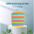 Colorful 600D Oxford cloth lunch bag