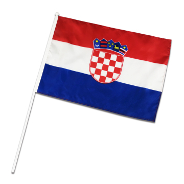 Hand Flag Croatia Table Banner Promotion Flying Flag