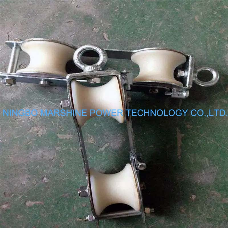 Two-Wheeled Stringing Blocks