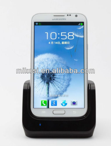 Sync data and charging dock cradle for Galaxy note 2 N7100