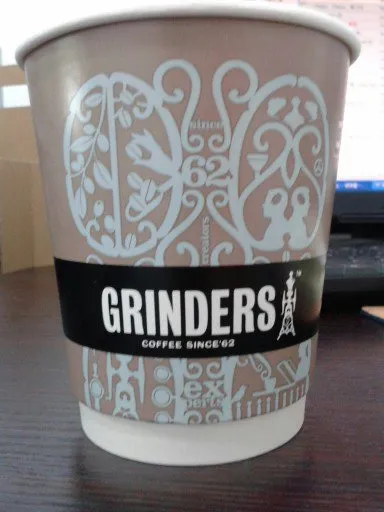 12 OZ pinted logo paper coffee cup