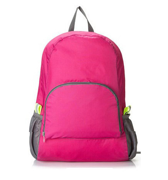 Pink Foldable Travel Bag
