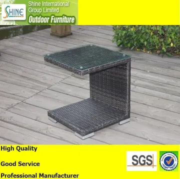 Hot Selling PE Rattan Outdoor Side Table