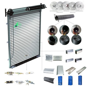 Galvanized Steel Roller Shutter Manufacturing for Industry, Warehouse, and Garage Security